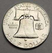 1962 D UNC Quality Franklin Half Dollar