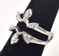 Stunning Enhancement Diamond Ring in 14K White Gold