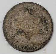 1852 3 Cent Silver, Circulated