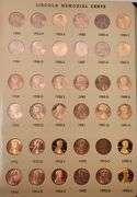Mostly Complete Dansco Lincoln Cents 1909-2016