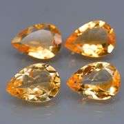 Heavy! 14.77ct top golden eye clean Citrine set!