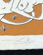 Rare Pencil Signed Dali Original Lithograph From The 'Pantagruel' Suite