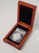 2011 25th Anniversary Silver Eagle ANACS MS70 FDOI In Wood Box