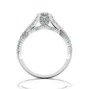 Amazing 3.25 Ct VVs1 Lab Simulated Diamond 2 Band Engagement Ring