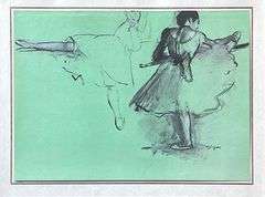 Extremely Rare Edgar Degas, From 'Degas: Pastels et Dessins' Suite