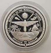 1993 $50 Flight At Kittyhawk Proof Silver Coin