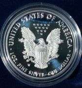 2019 S Proof Silver Eagle With Box & Paper