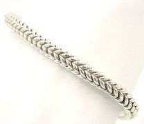 David Yurman Chevron bead bracelet 6mm in sterling silver