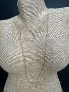 10k Yellow Gold Solid Diamond-Cut Rope Link Chain 1.5mm Necklace 22"