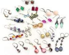 Group lot of Vintage 925 sterling silver earrings