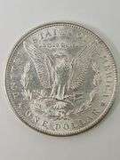 1897 Morgan Silver Dollar, CLEANED / AU Details