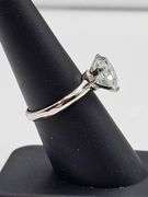 Ladies Sparkling 2.655 Ct VVs1 White E-F Simulated Lab Diamond  Ring