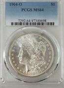 1904-O Morgan Dollar, PCGS MS64