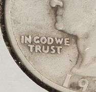 1934 Double Die Washington Quarter, Circulated