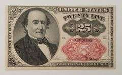 RARE 1874 US 25 Cent Fractional Currency