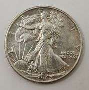 1944 Walking Liberty Half Dollar, Circulated