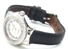 Technomarine Techno Lady mop dial on double diamond bezel watch
