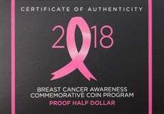 2018-S 50c Breast Cancer Awareness PR DCAM