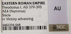AD 379-395 AD Eastern Roman Empire AU