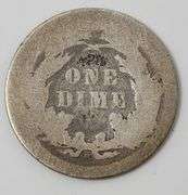 1853 Arrows & 1886 Seated Liberty Dimes Lot, Circulated