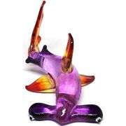 Hand Blown Glass Hammerhead Shark Collectible Decor