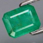 Outstanding .79ct brightly colored Colombian Emerald