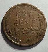 1924 D Wheat Penny, Circulated