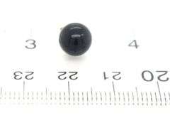 8mm Black onyx stud earrings in 14kt Yellow gold