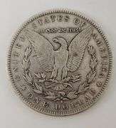 1891 S Morgan Silver Dollar, Circulated