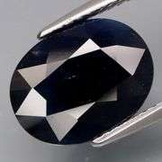 Elegant 6.22ct midnight blue Sapphire -heated only!