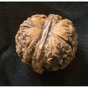 Antique Carved Walnut Shell Monks and Buddha with Dragon