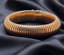 Exquisite Italian Art Deco 18K Gold Bracelet – A Rare Collectible Treasure