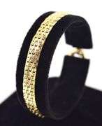 Beautiful Mesh Braid Bracelet in 14K Yellow Gold
