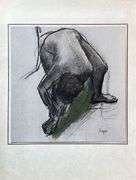 Extremely Rare Edgar Degas, From 'Degas: Pastels et Dessins' Suite