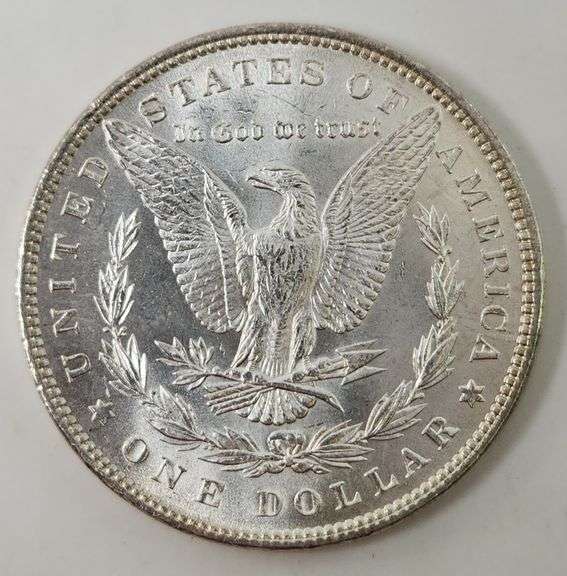1887 Morgan Silver Dollar, UNC