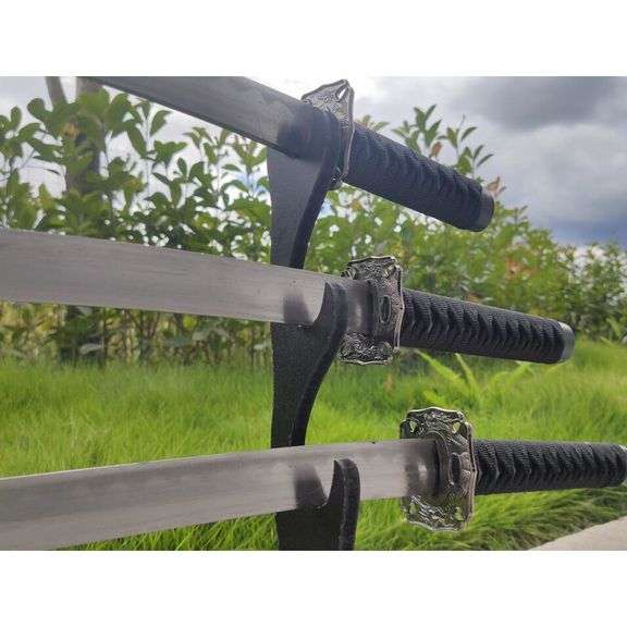 Japanese Samurai Katana 3-Piece with Stand