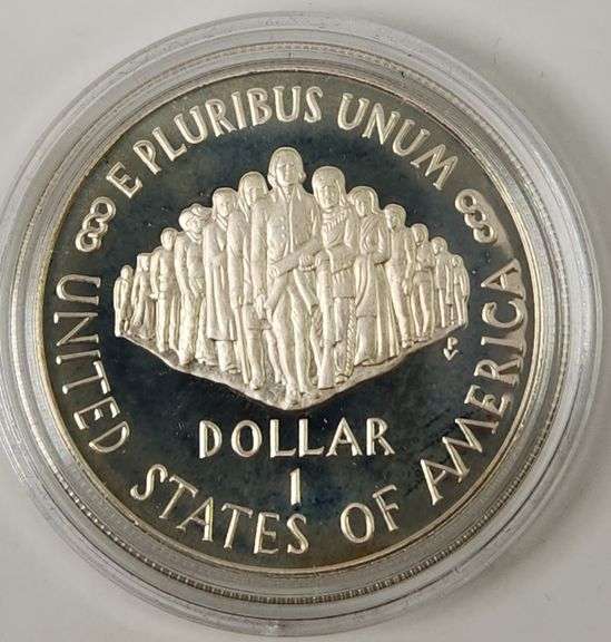 1987-S $1 Constitution Bicentennial PR DCAM