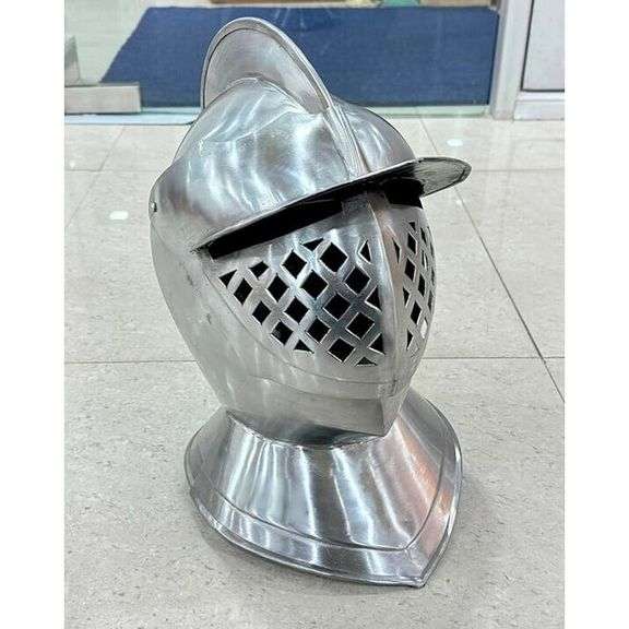 Medieval Knight Crusader Helmet Wearable