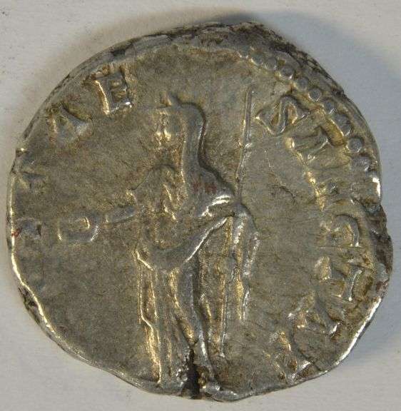 Sharp Empress Julia Domna Roman Silver Denarius, 193-211 AD