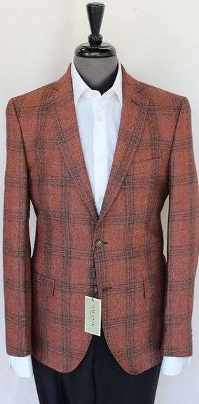 Wool and Cashmere Slim Fit Sport Coat