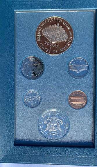 1987 Prestige Proof Set.