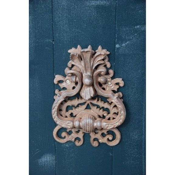 Rustic Brown Cast Iron Door Knocker