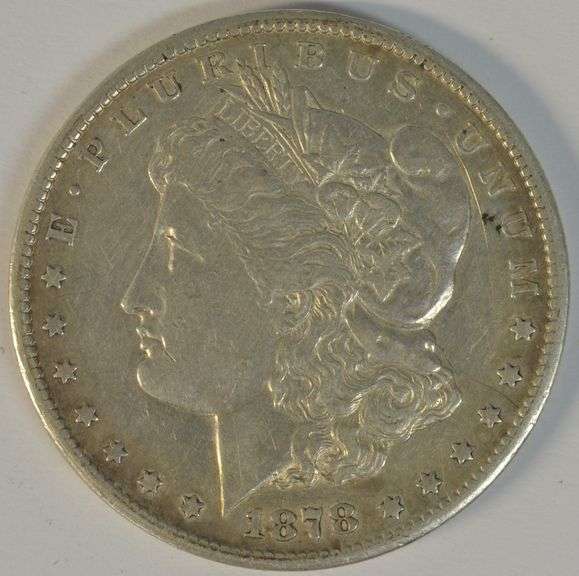 Scarce 1878-CC Morgan Silver Dollar in nicer condition