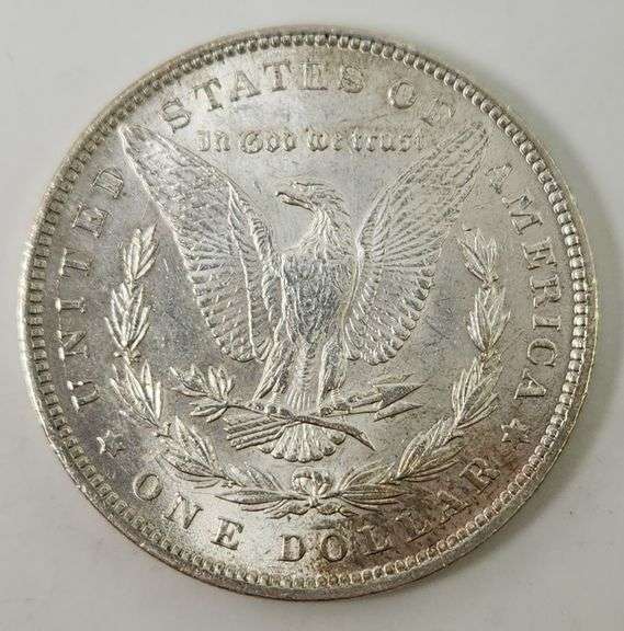 1896 Morgan Silver Dollar, UNC
