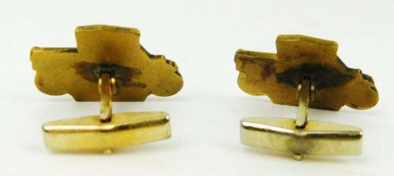 Vintage Ford Model T Cuff Links, 1964