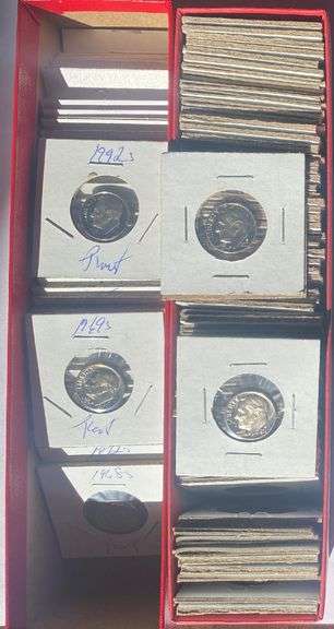 105 Plus Proof Roosevelt Dimes