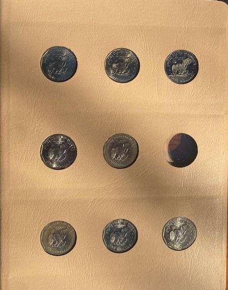 Near Complete Susan B Anthony Dollars