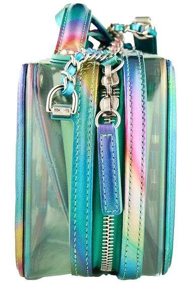 Chanel Small PVC Filigree Vanity Case Bag