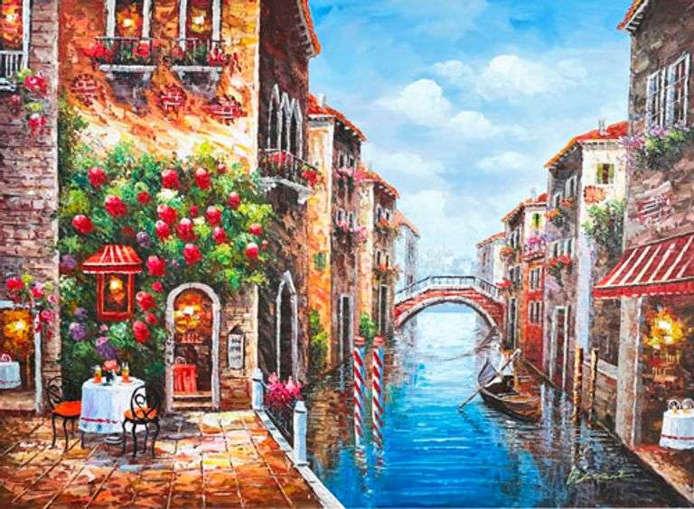 ONE OF A KIND BEAUTIFUL PAINTING ON CANVAS