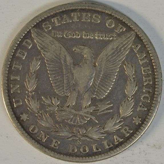 Boldly-defined 1901-S Morgan Silver Dollar. Better date